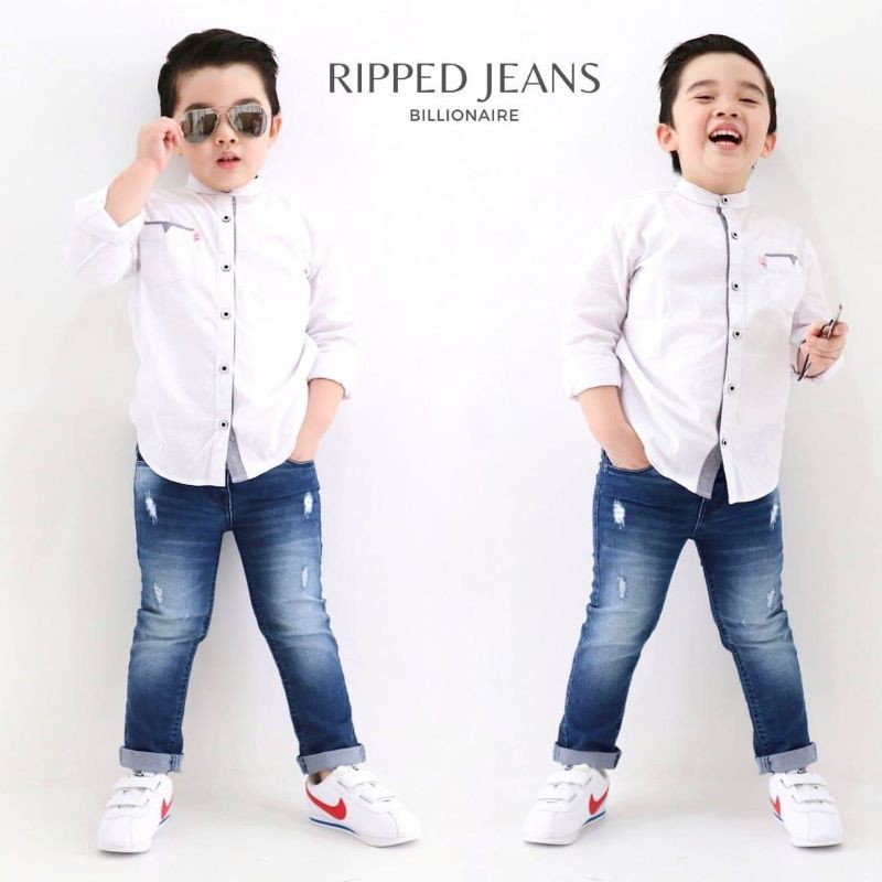 Ripped Jeans anak Jeans anak murah Jeans anak branded jeans anak murah meriah Jeans anak branded