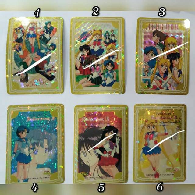 Kartu sailormoon Sailor moon card