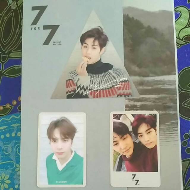 GOT7 PHOTOCARD 7FOR7 PRESENT EDITION COZY MARK JAEBUM JB JACKSON