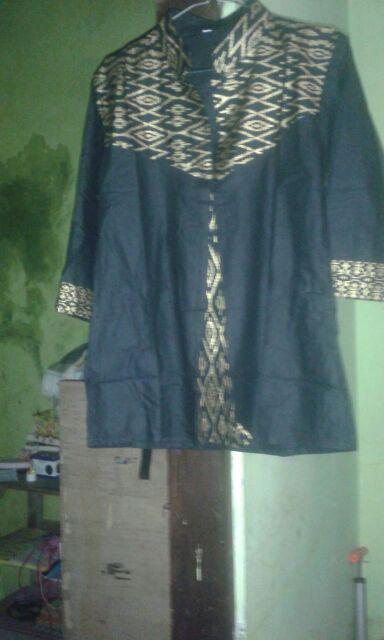 Rama Shinta Couple - Melani Set Couple Lilit Rovella Batik Couple Modern Baju Baju Couple Blus Batik