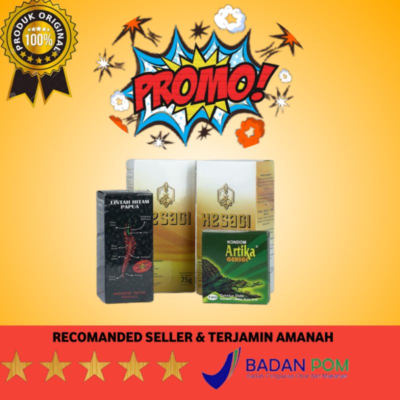 KESAGI PROMO 2 BOX!!!! MINYAK LITAH PAPUA, ARTIKA GERIGI