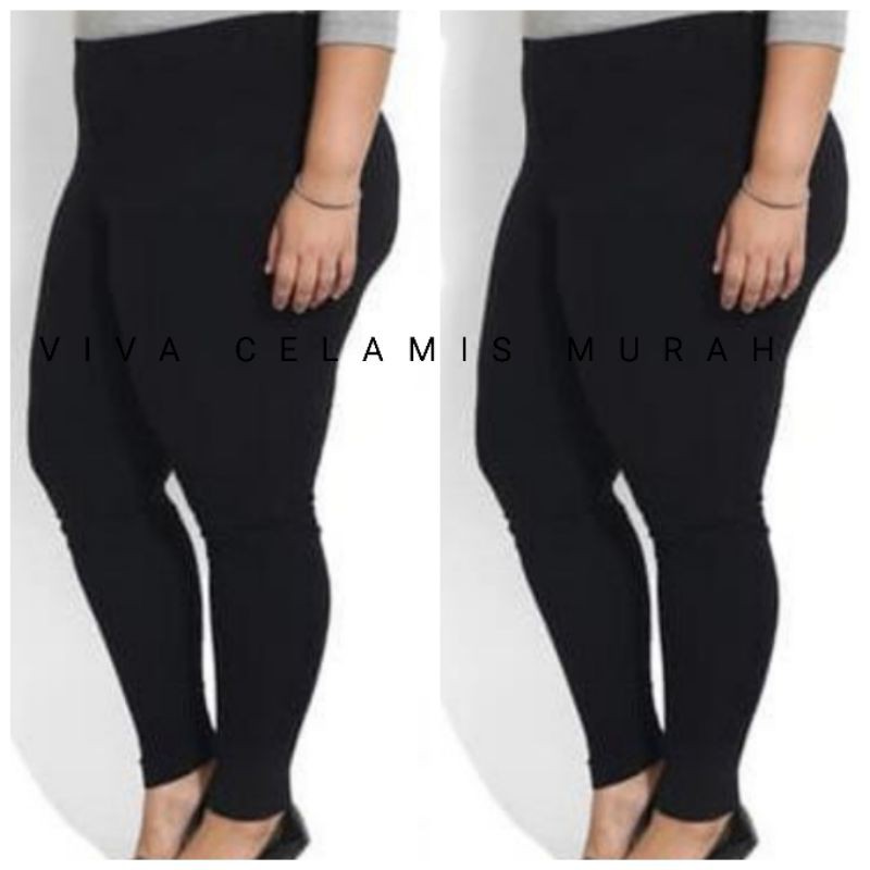 Legging Wanita SUPER JUMBO- Spandex Adem Elastis Nyaman Dipakai- Legging Panjang Murah-Dalaman Gamis