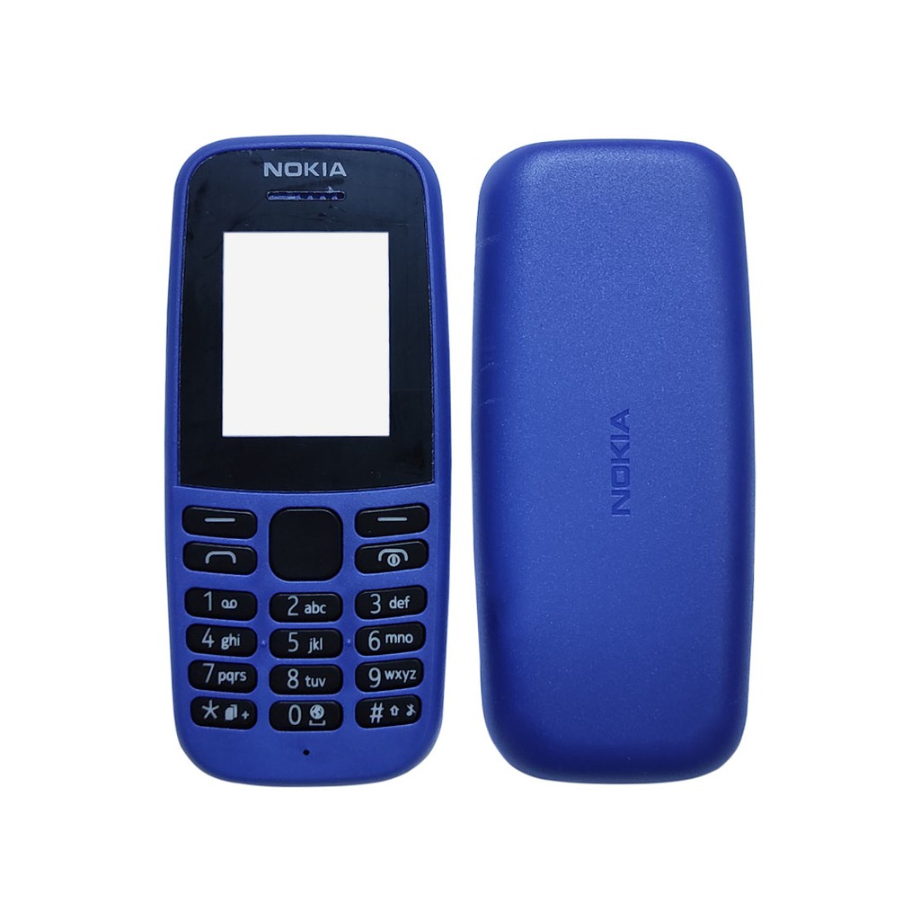 CASING NOKIA 105 2019 KESING + BACK COVER WARNA RANDOM