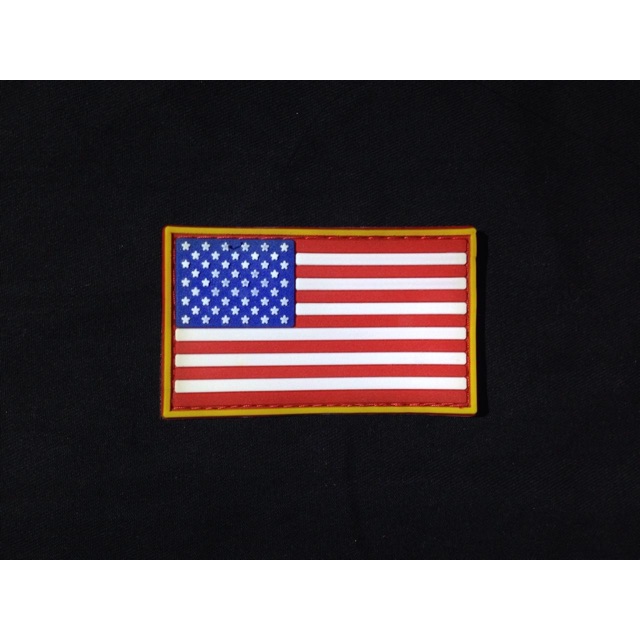 PVC RUBBER PATCH US FLAG
