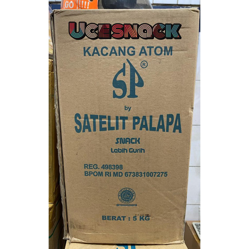 

TERBARU KACANG TELOR ATOM SATELIT PALAPA 5KG 5.000GRAM