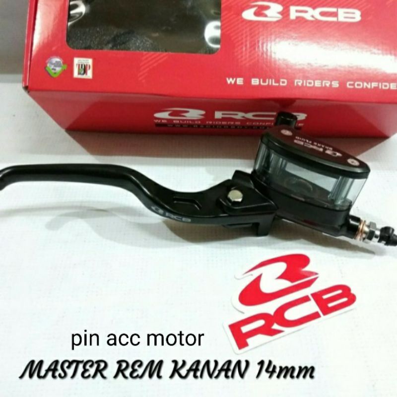 Master rem RCB set kiri/Kanan Oval 14mm Original RCB nmax old nmax new2020 pcx150 pcx160new