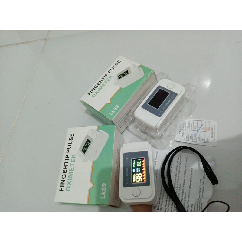 Jual Ori Pulse Oxymeter Oximeter Lk Ori Fingertip Alat Ukur