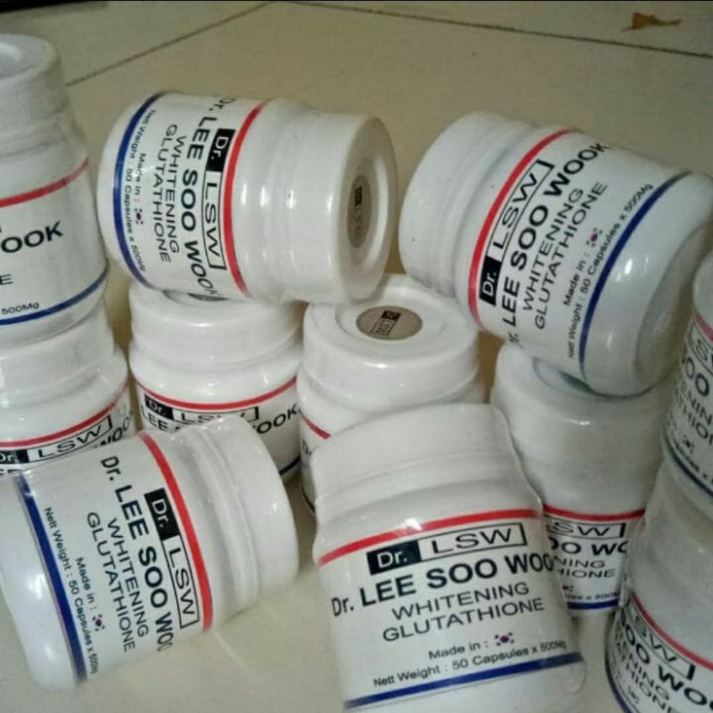 Pemutih Kulit Tercepat No. 1 Kapsul Dr. LSW Original Korea