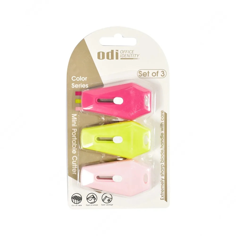 Ace Odi Set 3 Pcs 6 Cm Cutter Mini Portabel