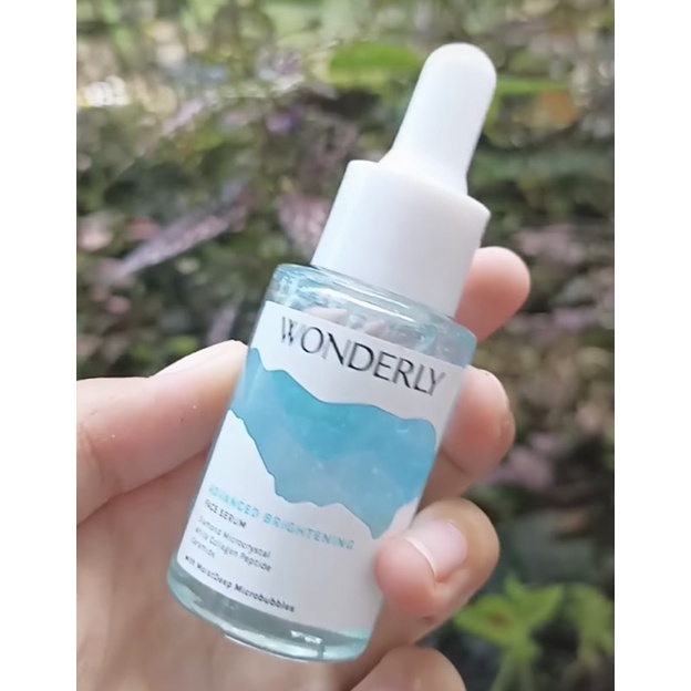 SERUM PENCERAH WAJAH WONDERLY ADVANCED BRIGHTENING FACE SERUM/SERUM PENGHILANG JERAWAT ACNE AND BRIGHTENING TREATMENT SERUM WONDERLY