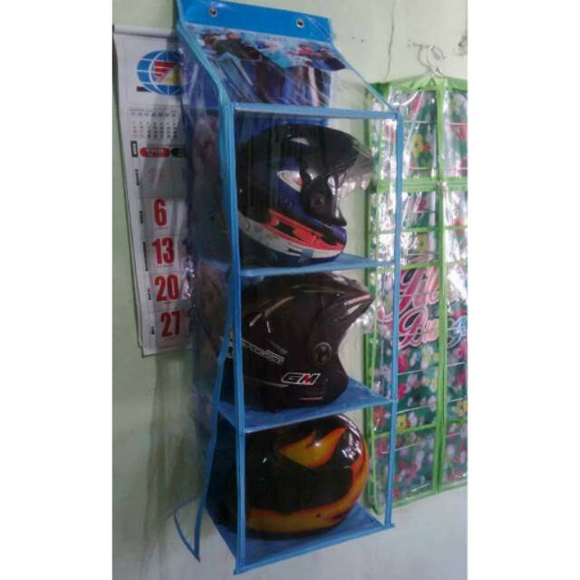 Rak Helm Ziper Polos (HHO)