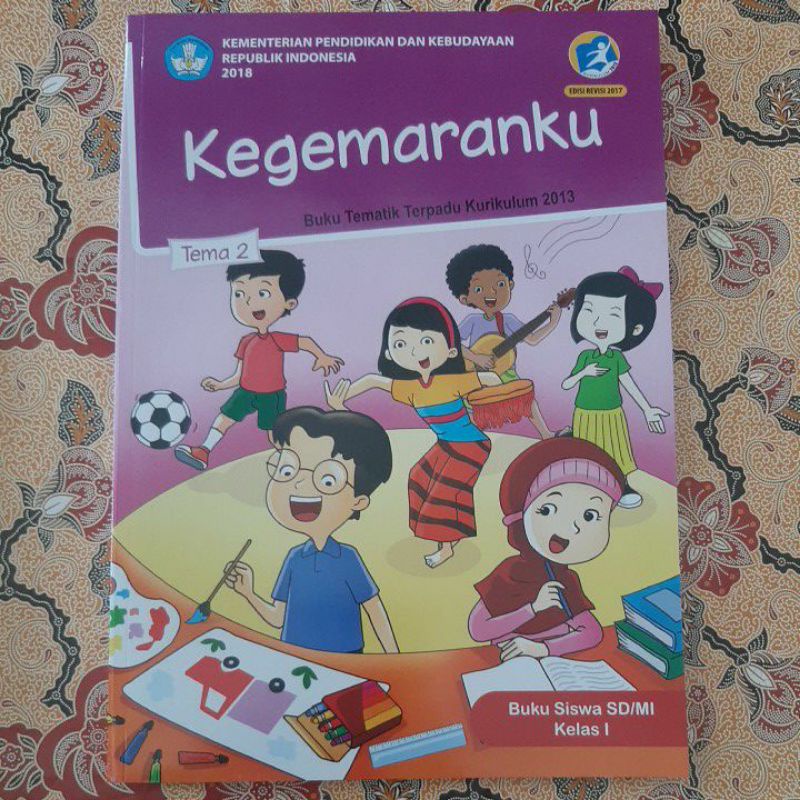 TEMATIK KELAS 1 TEMA 2 DIKNAS