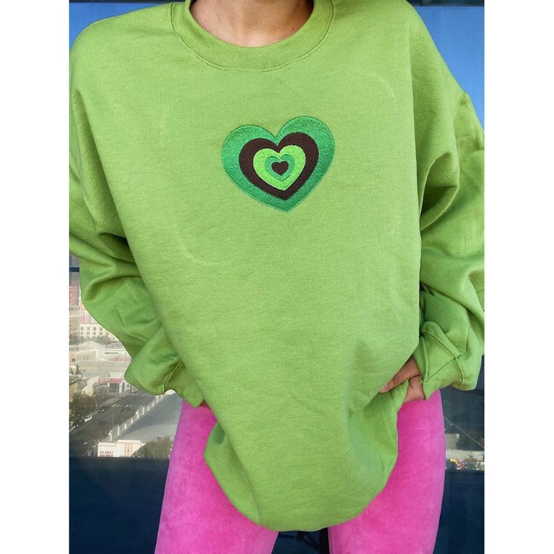 (COD)CUSTOM CREWNECK LOVESIGN Y2K PINTEREST(free gift)