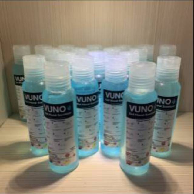 Vuno hand sanitizer 100ml aseptic gel antiseptic antiseptik tangan 100 ml