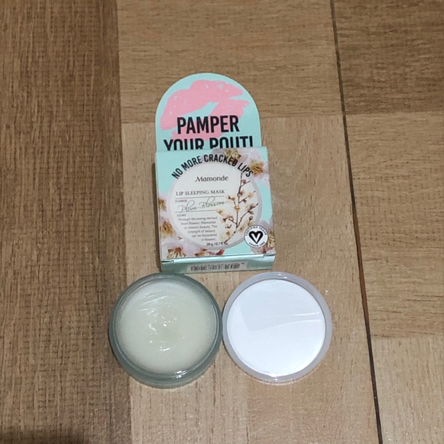 (SUDAH DIPESAN) Mamonde Lip Sleeping Mask - Pure Blossom