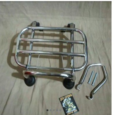 front rack vespa exlusiv/exel/px/super dll vespa clasik