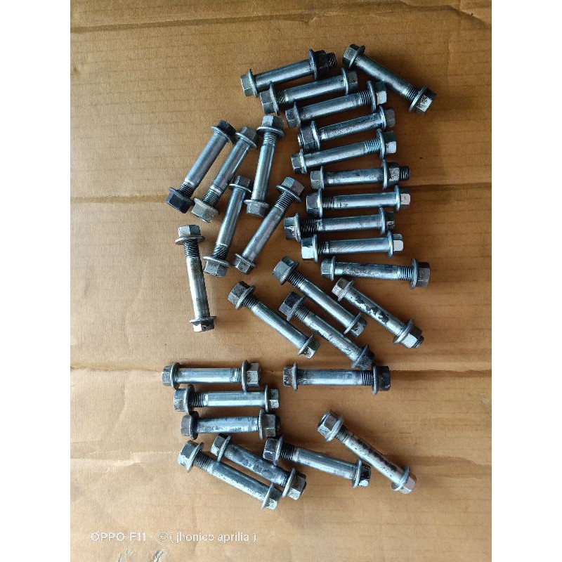 baut plus mur untuk unitrack dan shock r15 vixion xabre