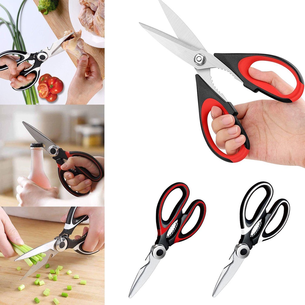 Gunting Dapur Nanas Serbaguna Sayur Daging Utility Scissors