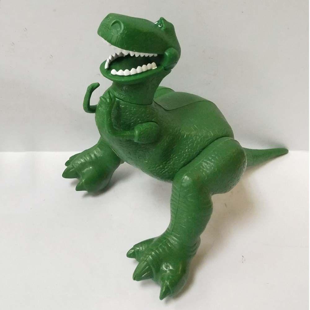 Mxbeauty Action Figure Untuk Anak Dekorasi Ornamen Desktop Rex The Green Mainan Model Dinosaurus Model Bobby