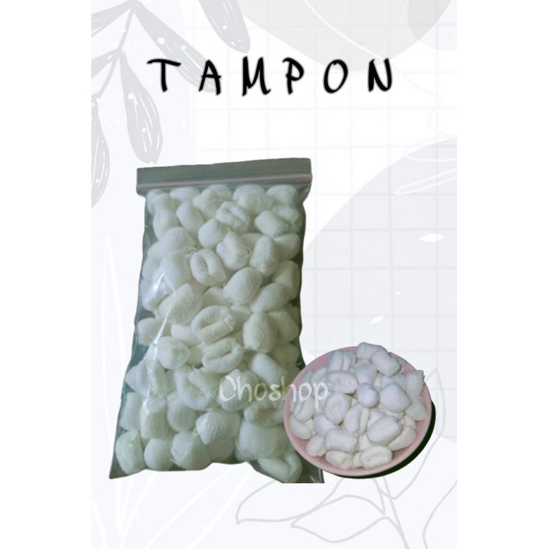 TAMPON GIGI / dental tampon 50 BUTIR steril
