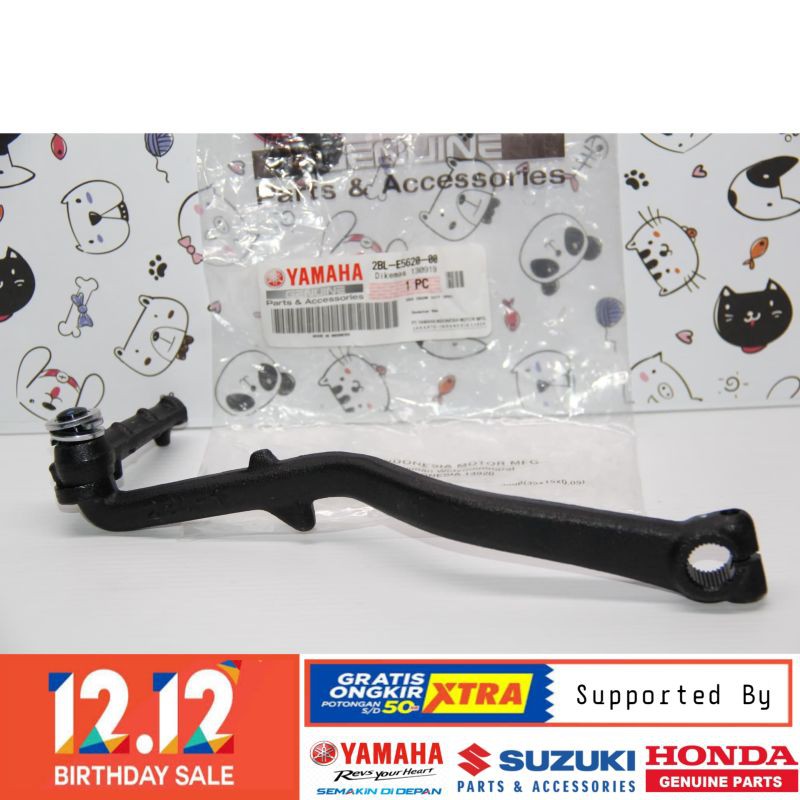 DIJAMIN ASLI!!! PEDAL SELAHAN ENGKOL KICK STARTER YAMAHA SOUL GT FINO MIO 125 ORIGINAL BERKUALITAS
