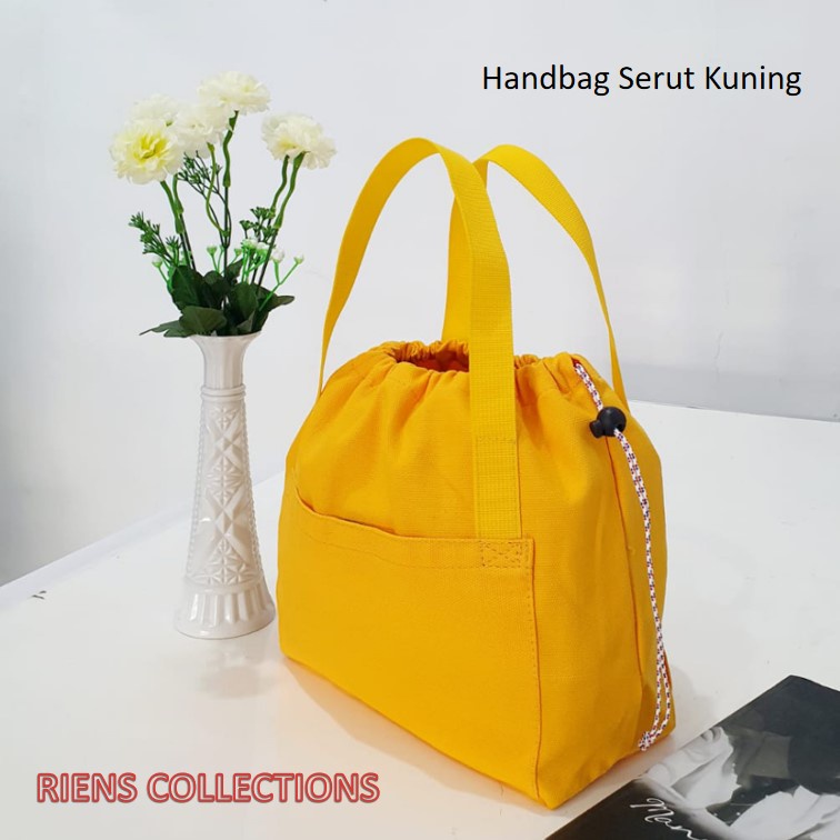 HANDBAG KANVAS SERUT / TAS JINJING KANVAS SERUT / TAS KANVAS SERUT KUALITAS PREMIUM RIENS COLLECTIONS