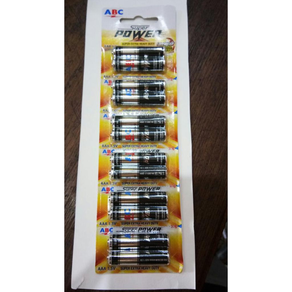 Batu Baterai ABC AAA Batre Abc Batere Abc Super Baterai Remot PRODUK TERBATAS
