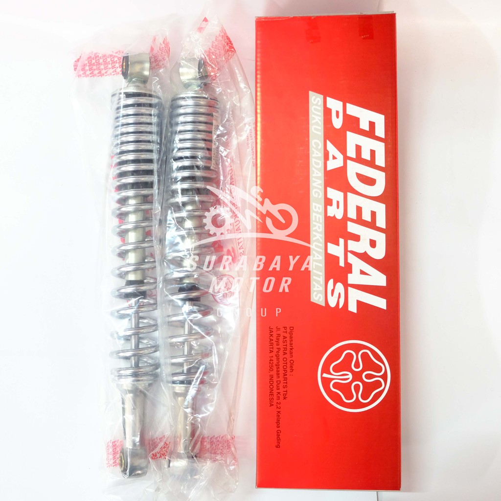 Shockbreaker Belakang Honda Supra X Set Original Federal 2pcs PnP Grand Karisma Supra 125 Skok Shock