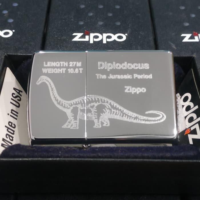 ジッポー　diplodocus 恐竜