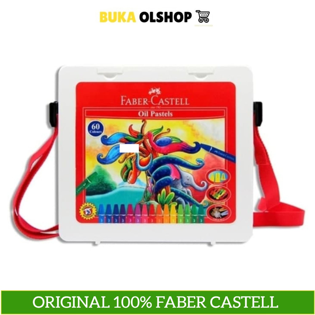 

Oil Pastel Faber Castell Hexagonal Crayon 60 Colours Warna