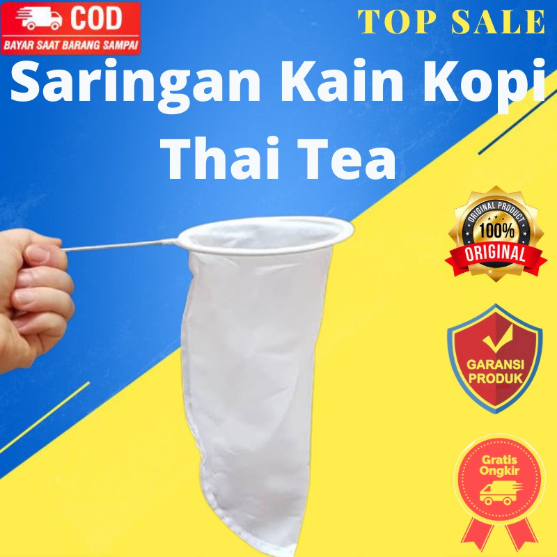 

Saringan Kain Kopi Thai Tea Teh Coffee Susu Kedelai Original Kualitas Bagus