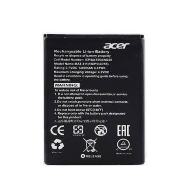 BATTERY ACER Z200 DAN BATTERY ACER Z520