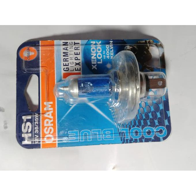 New Bohlam Lampu Depan Scoopy Fi Osram Coolblue 35 Watt Dijamin Ori