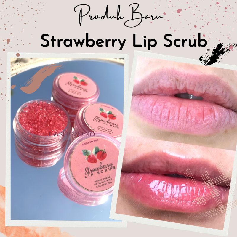 STRAWBERRY LIP SCRUB