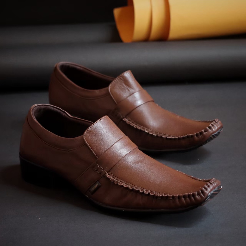 SEPATU PANTOPEL LOAFERS PRIA DEWASA KULIT ASLI ORIGINAL FORMAL PANTOFEL FASHION PRIA KERJA KANTOR GURU PNS PESTA RESMI NYAMAN || PANTOPLE KULIT PRIA PANSUS MURAH BERKUALITAS 2022