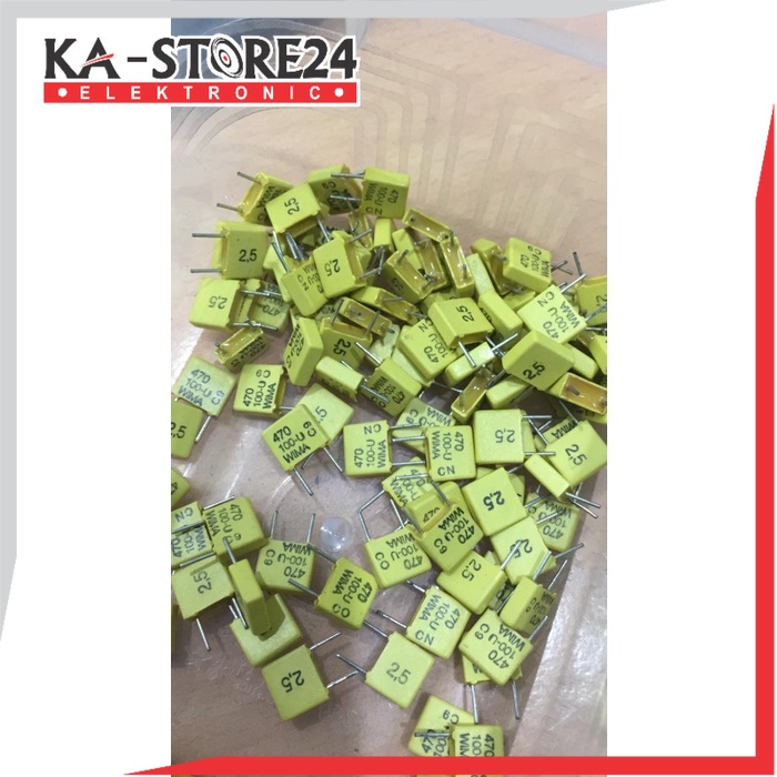 WIMA 470PF 100V capacitor wima 470pf