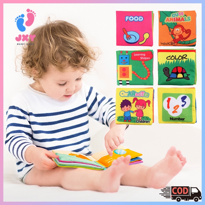 buku bantal bayi buku bayi mainan edukas buku cerita anak buku kain edukasi bayi buku cerita bayi ba