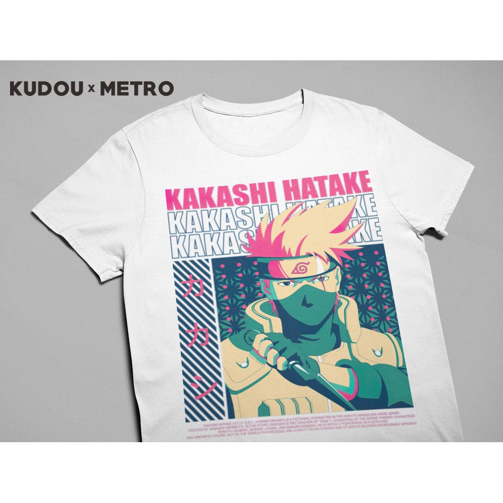 Tshirt Hatake Kakashi street style Anime Manga Naruto Unisex Premium