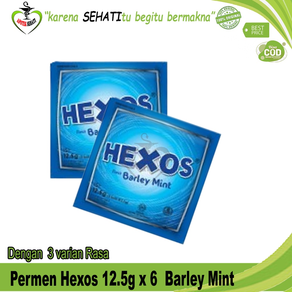 MURAH PERMEN HEXOS / Permen Penyegar Nafas