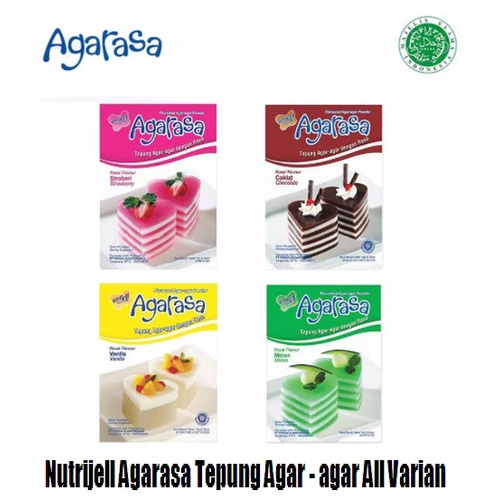 

Nutrijell Agarasa Tepung Agar - agar 10 gr All Varian