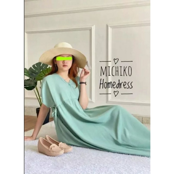 PROMO DASTER KIMONO | LONG POLOS TERBARU | DASTER RAYON POLOS | KANCING HIDUP | BUSUI | LD 120