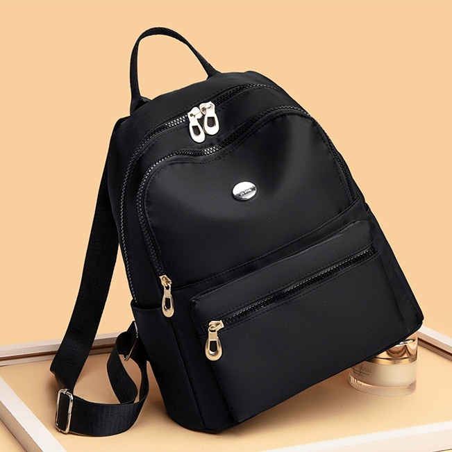 TAS RANSEL WANITA BACKPACK IMPORT TA651B5 REMAJA AIR HITAM KEKINIAN ANTI SIMPLE RALDINE KOREA GENDONG PUNGGUNG SEKOLAH KULIAH KERJA BRANDED