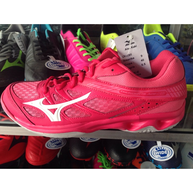 mizuno thunder blade mid pink