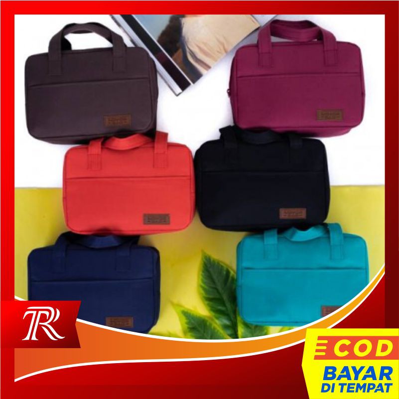 Tas Bekal Makanan Tenteng Polos Anak / FAMILY Lunch Bag / Coolerbag Praktis Murah