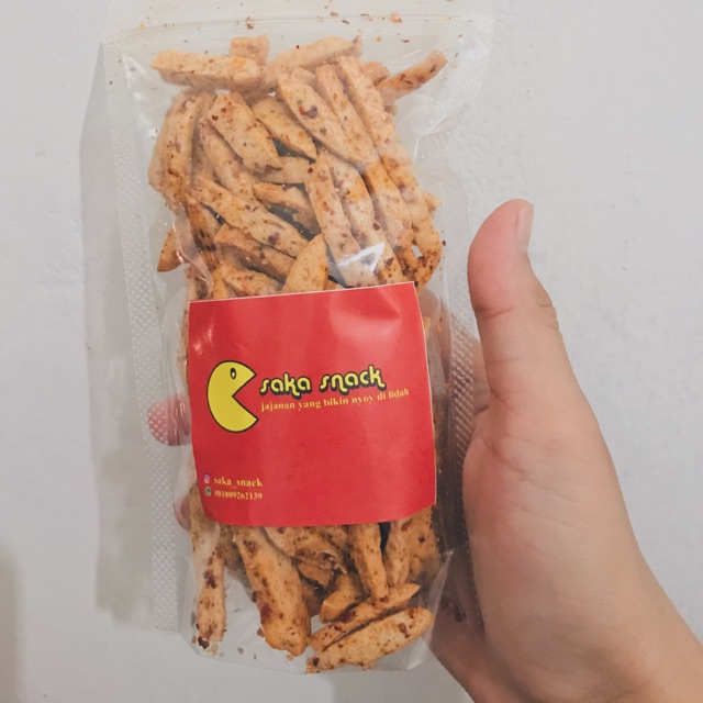 

Cemilan pedas | cemilan pedes | basreng