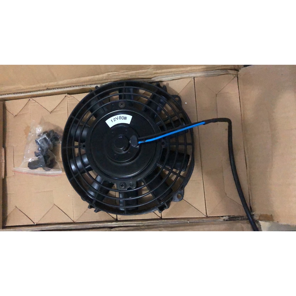 EXTRAFAN 7 INCH OIL COOLER ATAU ATF COOLER UNIVERSAL JAPAN