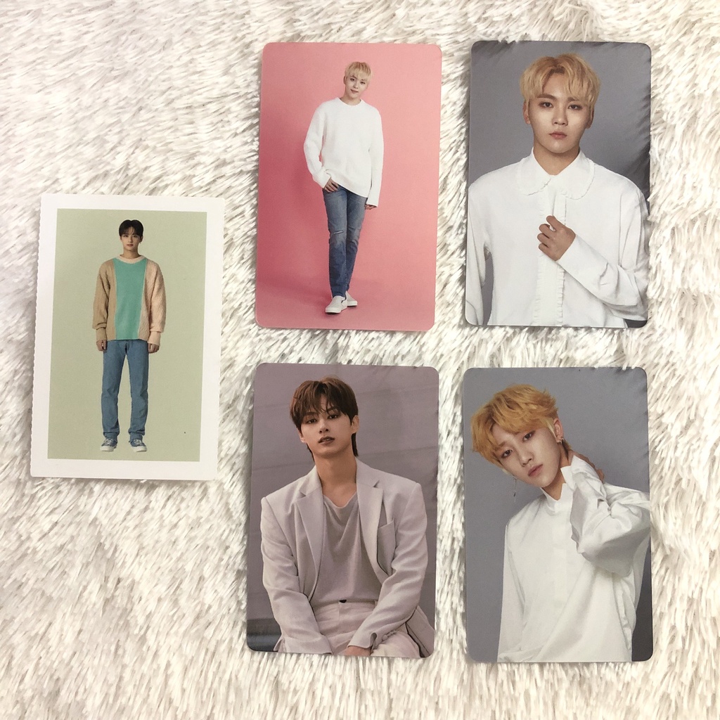seventeen photocard trading card caratland concert 2017 2018 2019 2020 incomplete sg20 tc ideal cut 