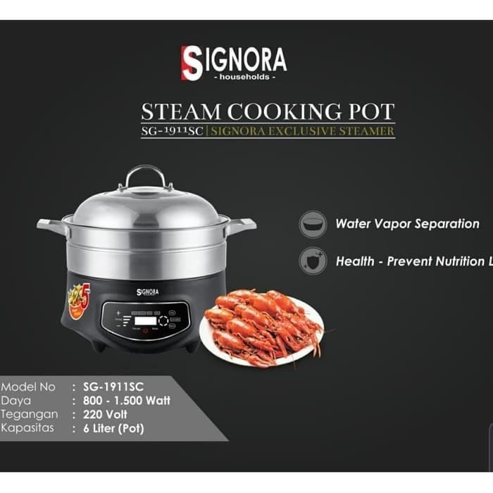 Signora Steam Cooking Pot + Bonus Kategori 4