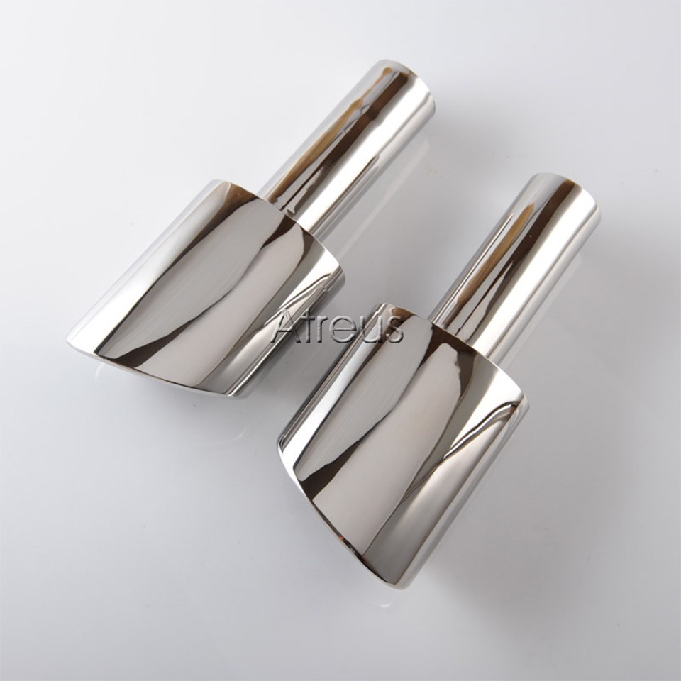 1 Set Pipa Knalpot Bahan Stainless Steel 304 Untuk Mercedes W204 BENZ C-Class