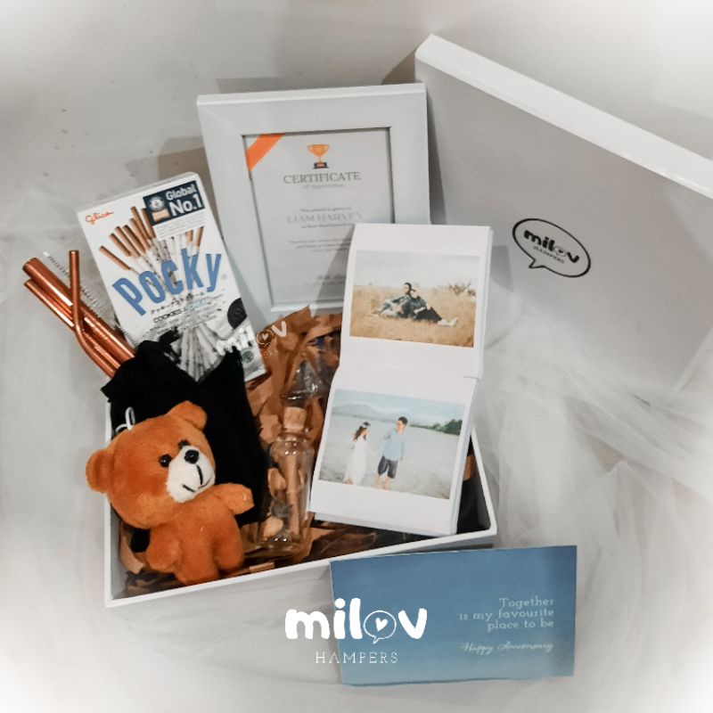 

hampers anniversary | kado pacar | birthday gift boyfriend hadiah cowok ulang tahun